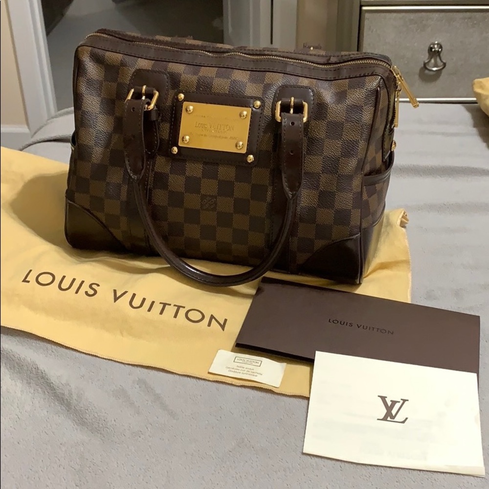 Louis Vuitton Damier Ebene Canvas Berkeley Bag